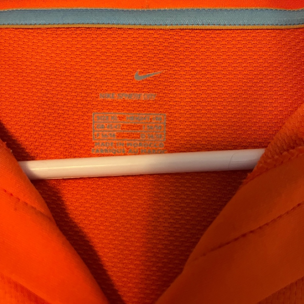 Nike Vibrant Orange Soccer Jersey - Picture 2 of 2